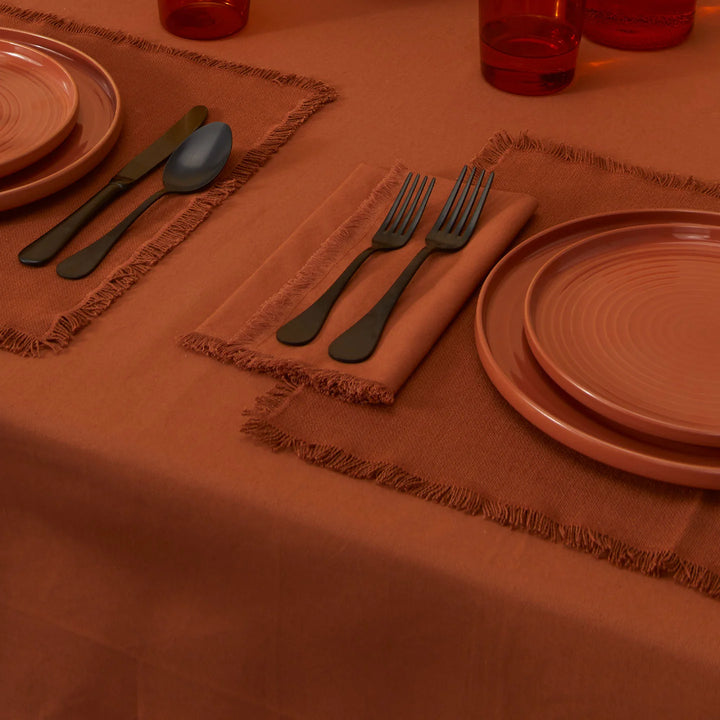 Essential Dinner Napkins - Terracotta / Set of 4