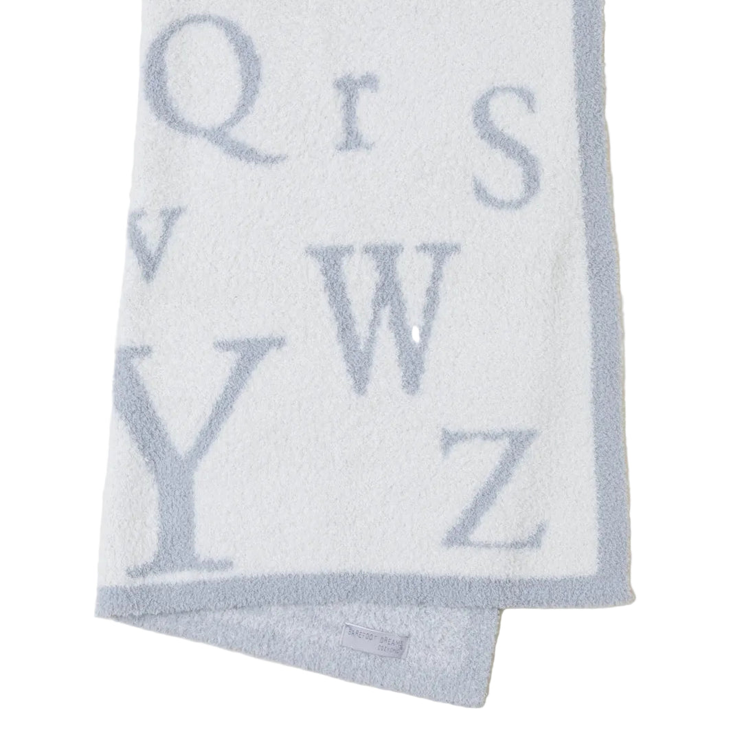 Barefoot Dreams ABC Baby Blanket - Ocean