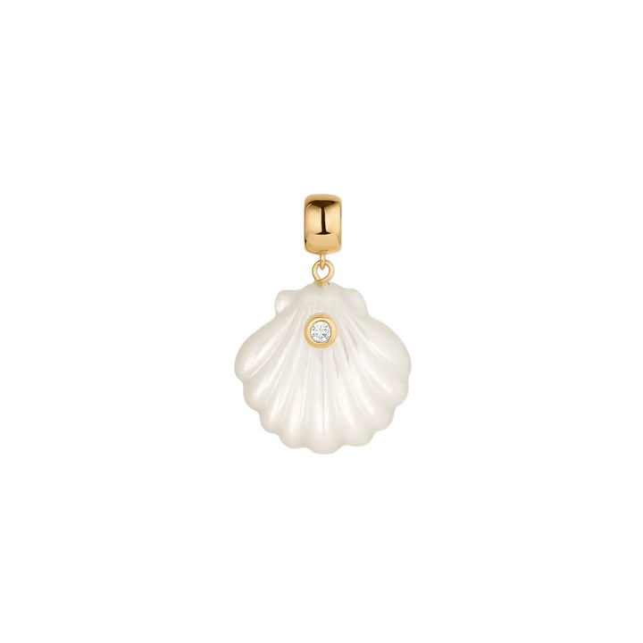 Thatch Coquille Mother of Pearl Bail Charm
