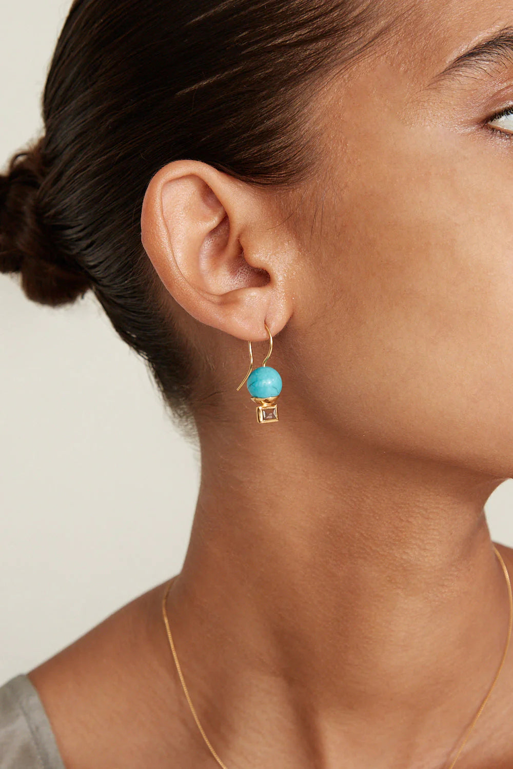 Chan Luu Elena Drop Earrings - Turquoise Mix – Gum Tree