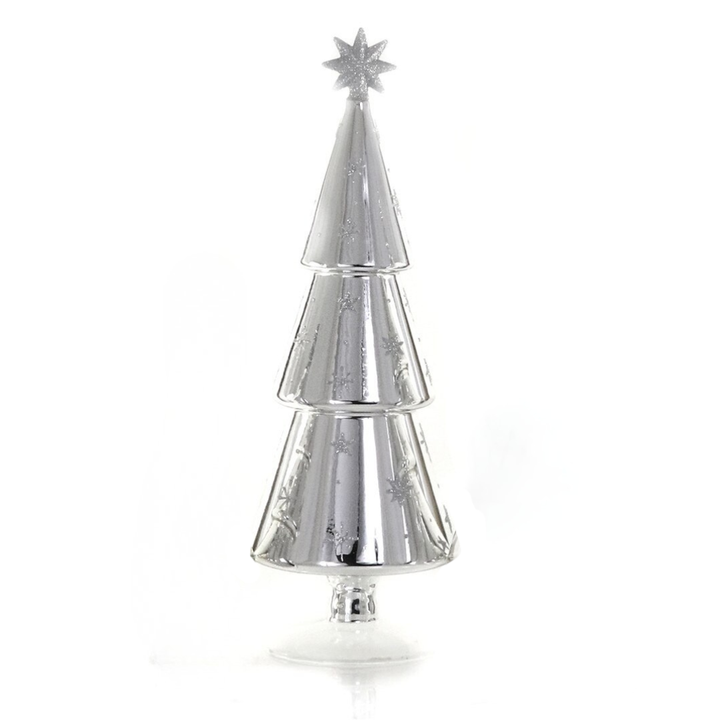 Festive Silver Alpine Tree