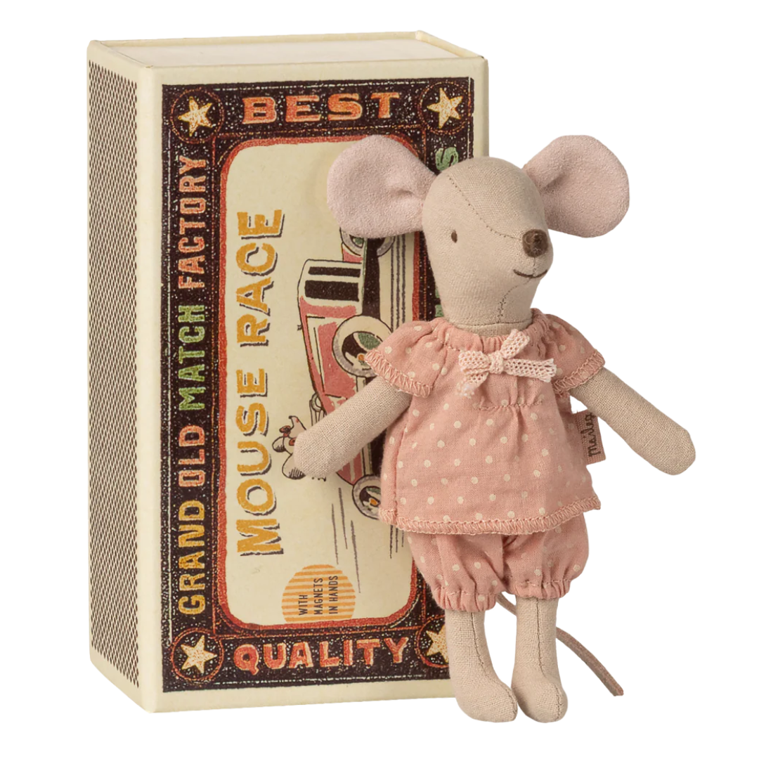 Maileg Big Sister Mouse in Matchbox