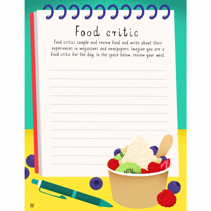 At the Restaurant Activity Book