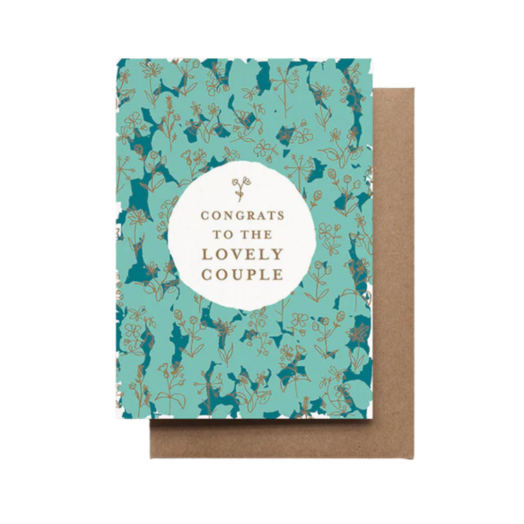 Lovely Couple Congratulations Card