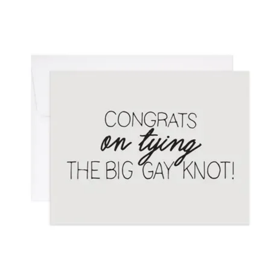 Big Gay Knot Card