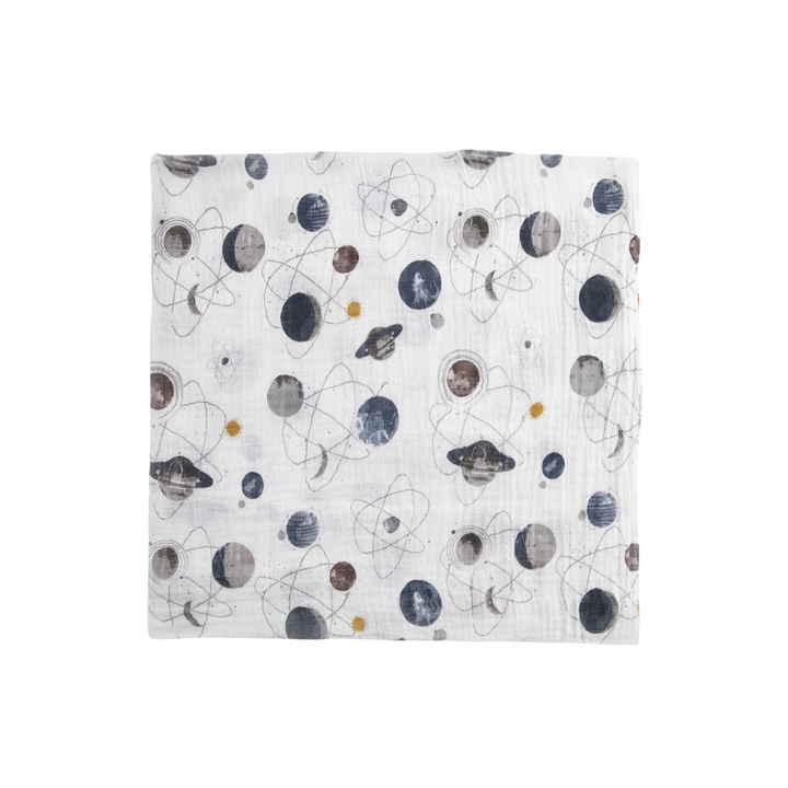 Cotton Muslin Swaddle - Planetary