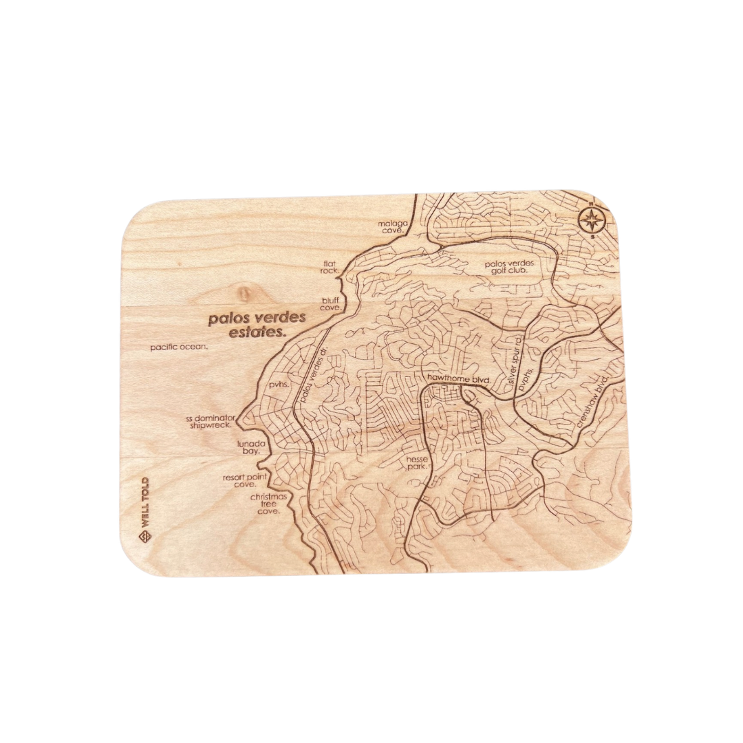 Palos Verdes Beach Maple Radius Board