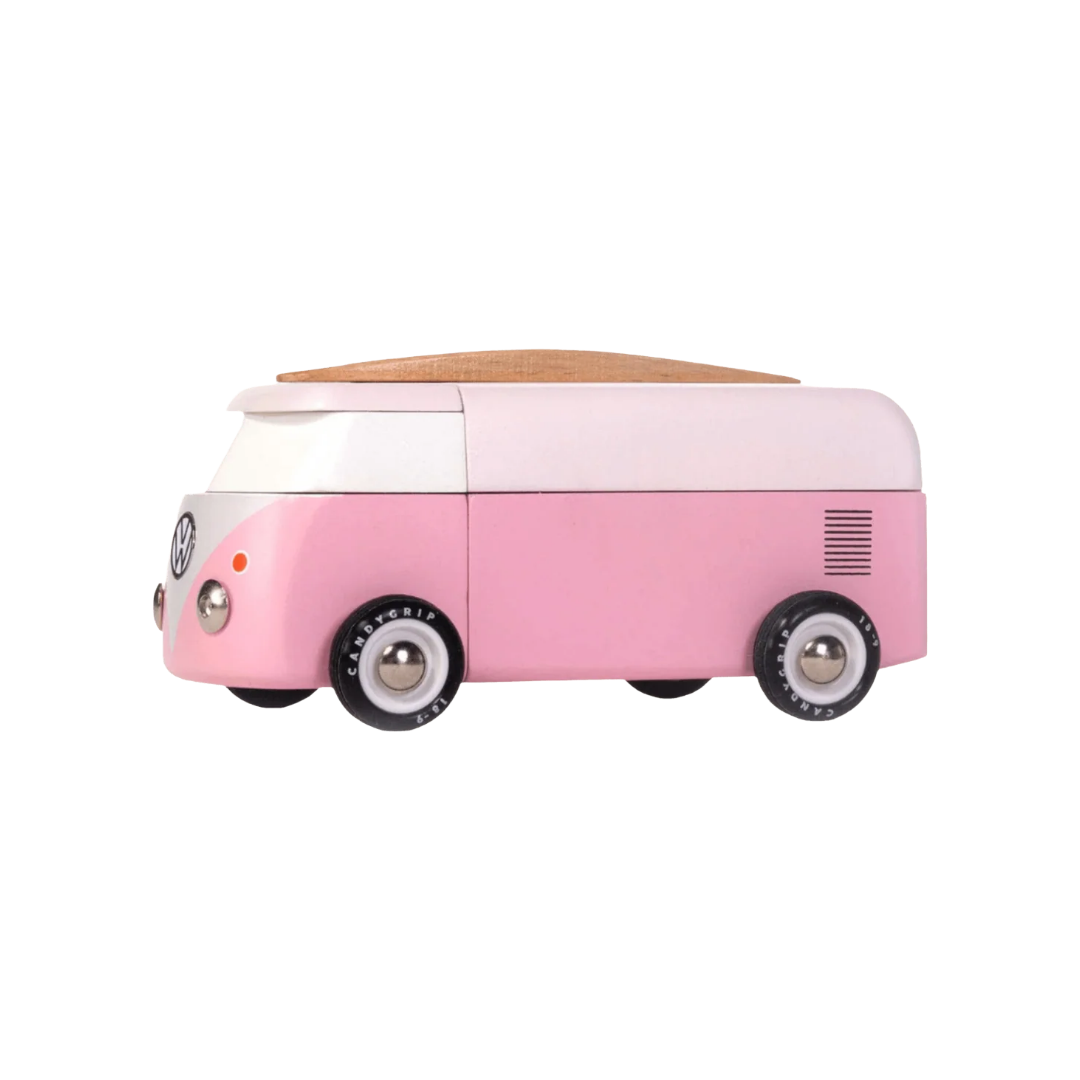 VW Beach Bus Pink