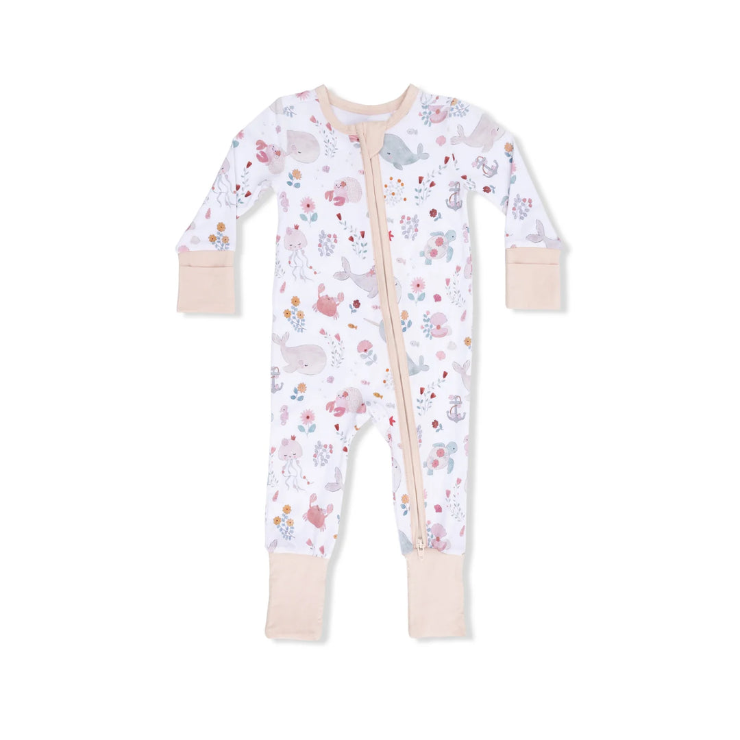 Garden Sea Creatures Convertible Romper