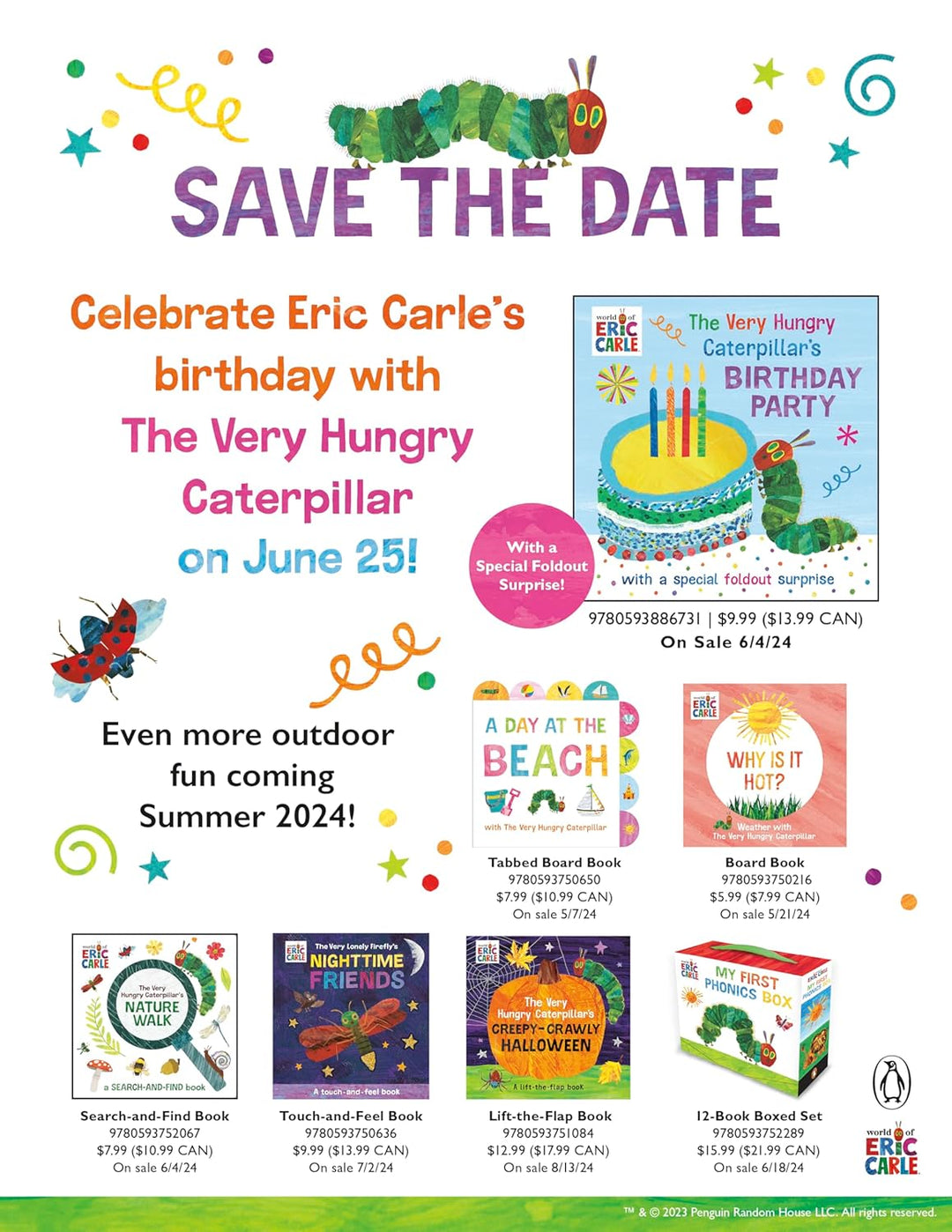 A Day at the Beach with The Very Hungry Caterpillar