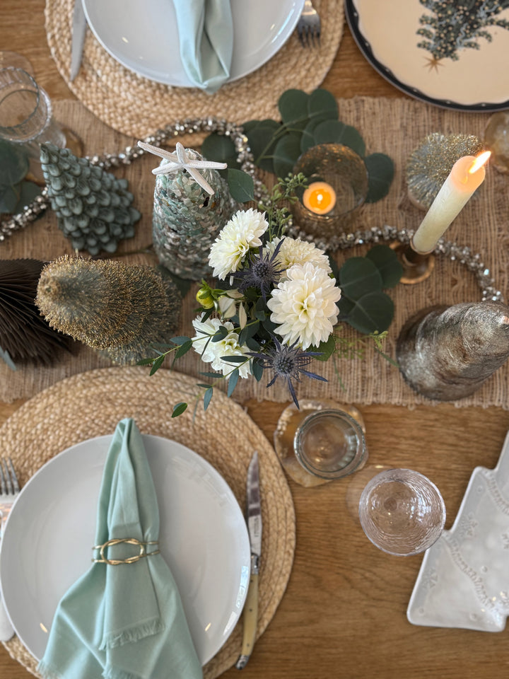 Essential Dinner Napkins - Sky / Set of 4