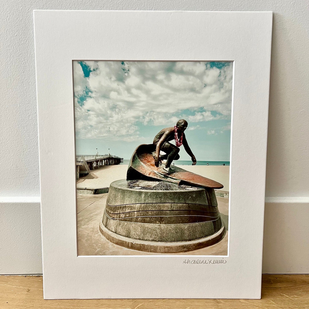 HB Tim Kelly Statue 8" x 10" Matted Print