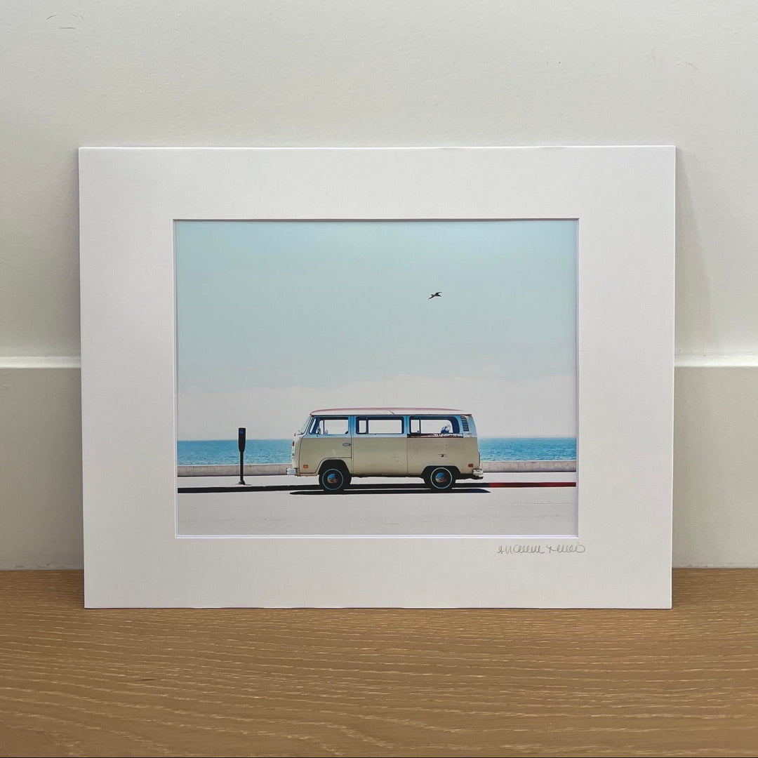 VW Bus (Side) 5" x 7" Matted Print