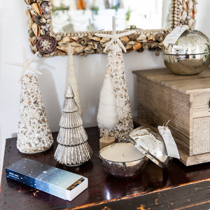 Tiny White Seashell Mix Tree