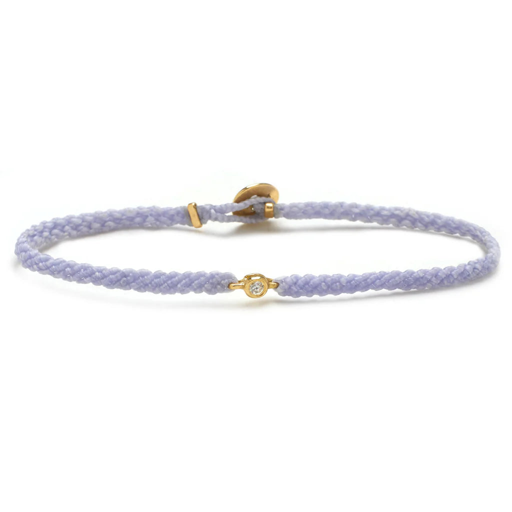 Scosha Classic Diamond Bracelet - Lavender 6.5