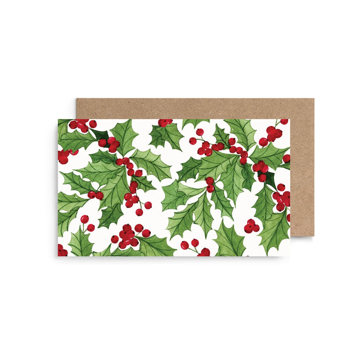 Holly Vines Mini Cards / Boxed Set of 6