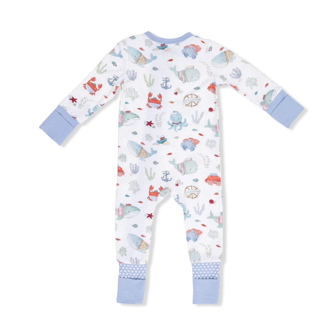 Sailor Sea Creatures Convertible Romper