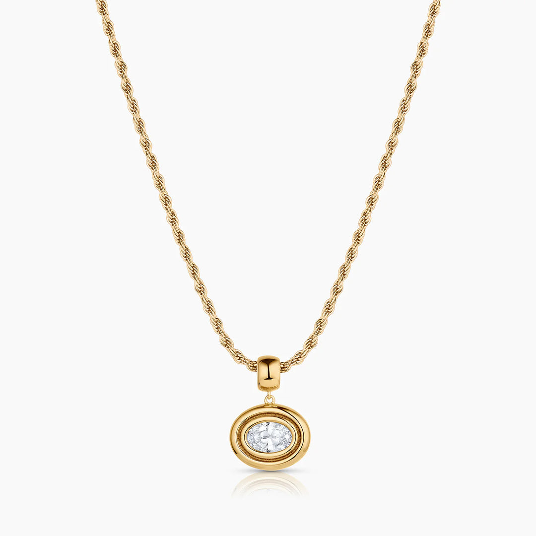 Thatch Starlet Oval Charm