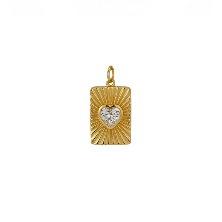 Jūratė Stuck on You Heart Charm