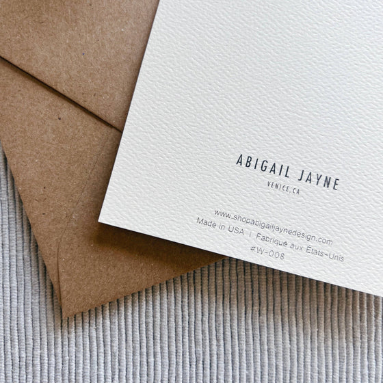 Wedding Rings Congratulations Card