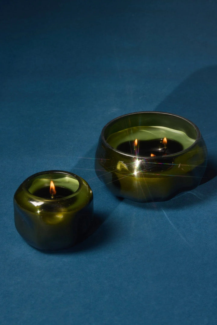 Basalt Green 5 oz Candle Wild Fig and Cedar