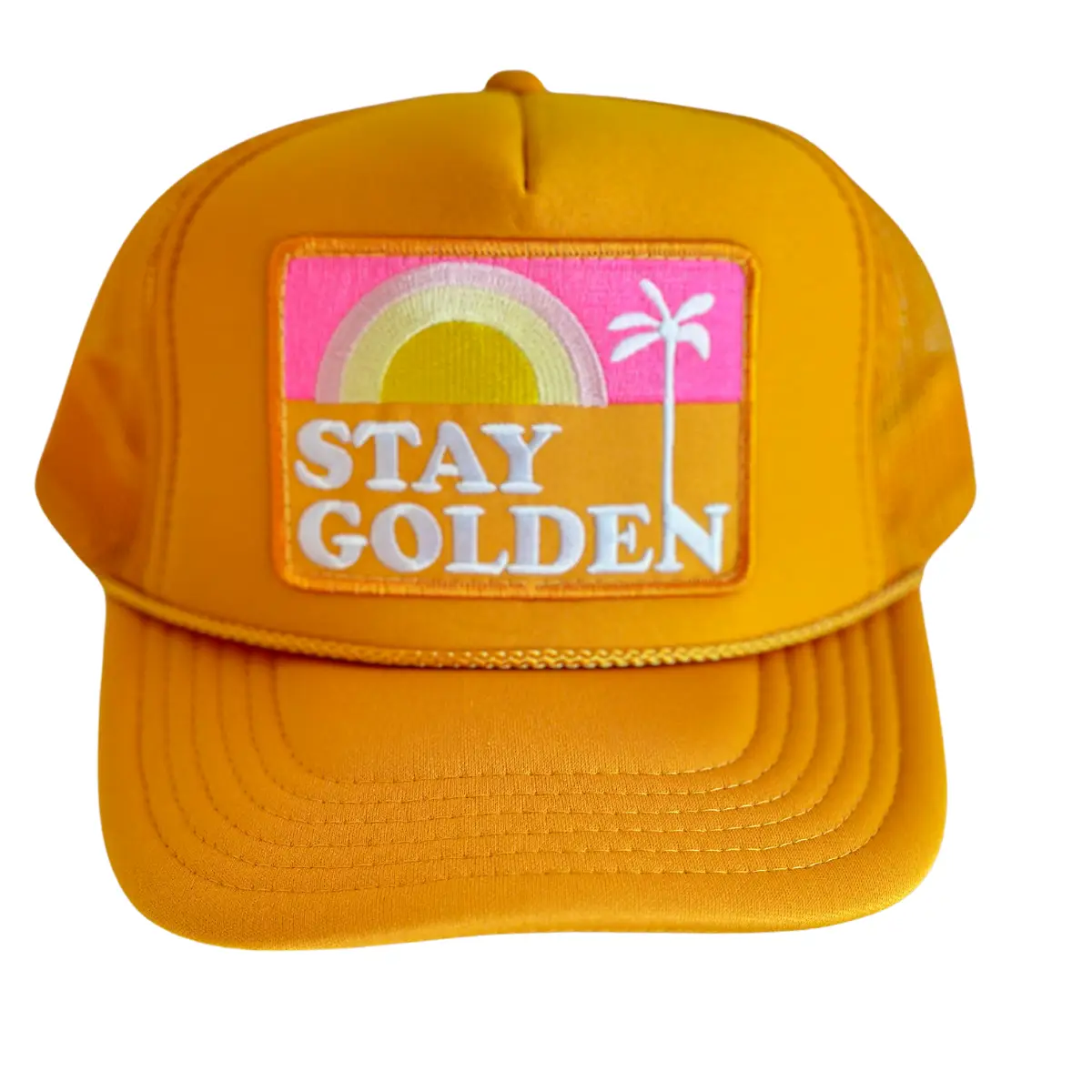 Golden Patch Cap - Tan main image 1