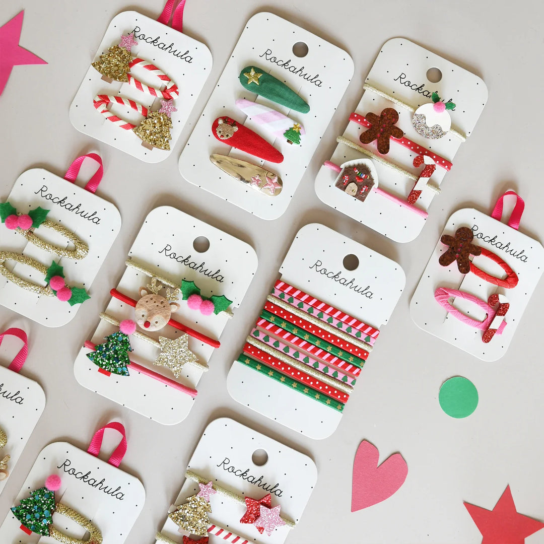 Festive Christmas Hair Ties