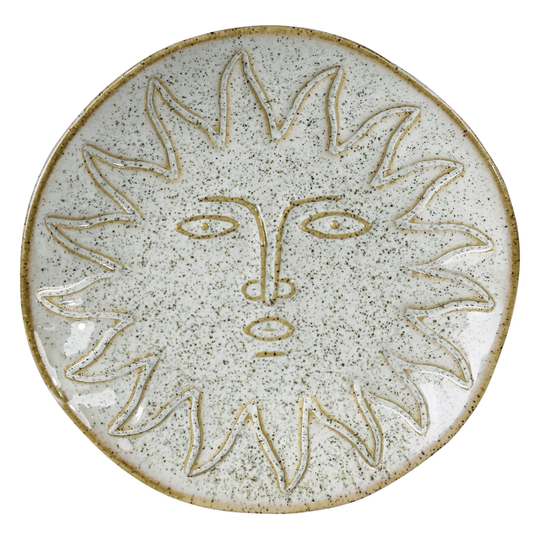 Zuni Ceramic Sun Face Tray