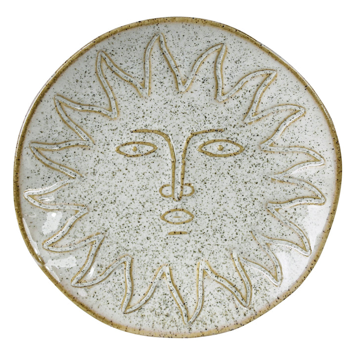 Zuni Ceramic Sun Face Tray