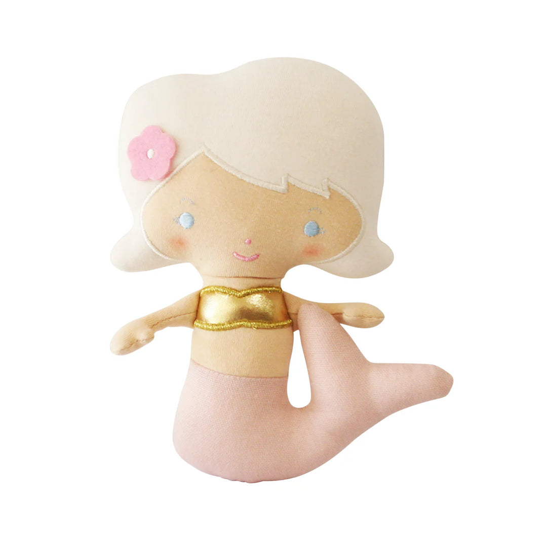 Mini Mila Mermaid Rattle Pink