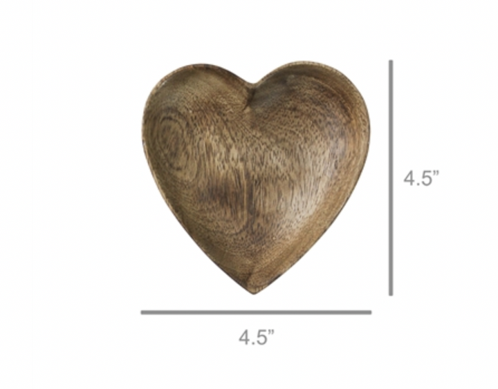 Heart Tray - Wood