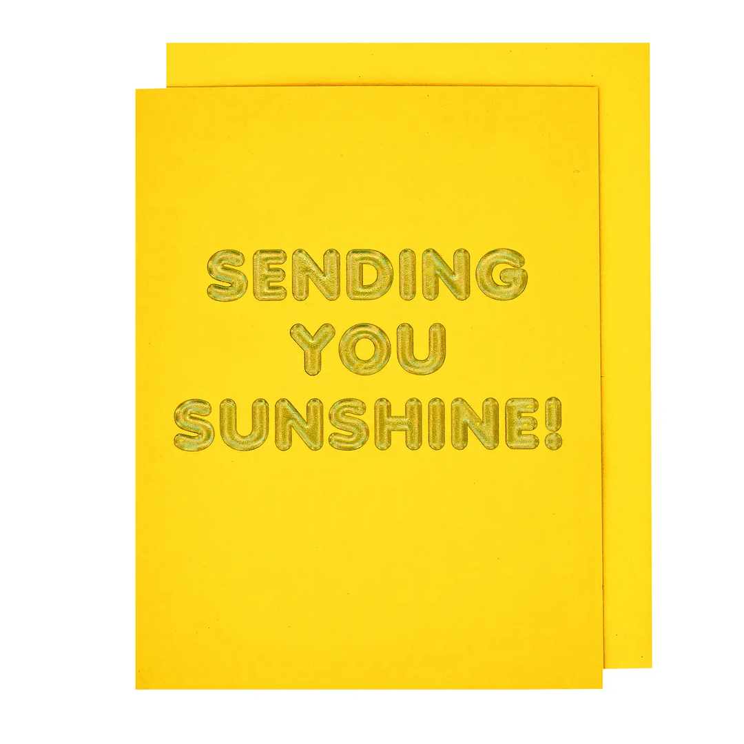 Sending You Sunshine Card