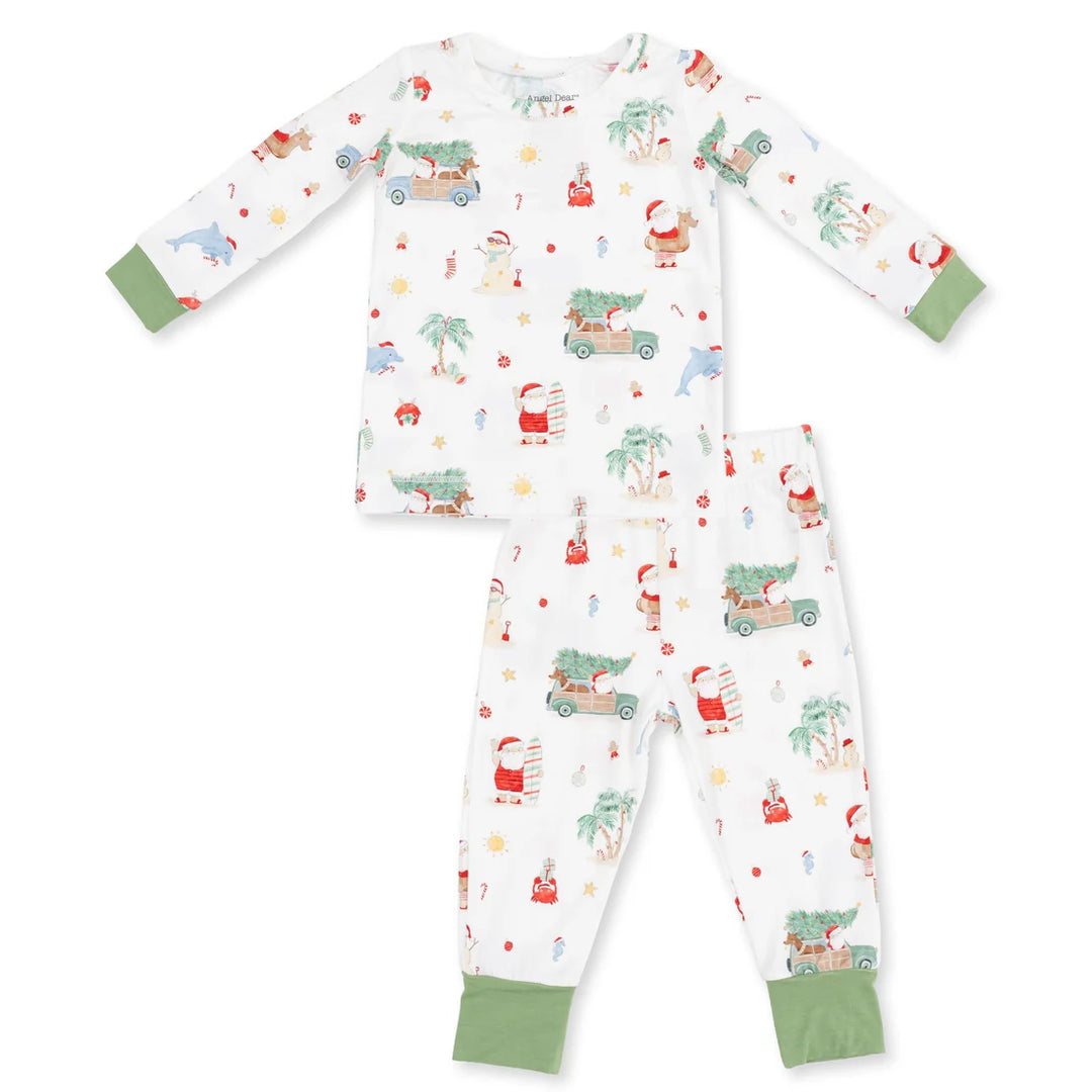 L/S Loungewear Set - Beach Christmas
