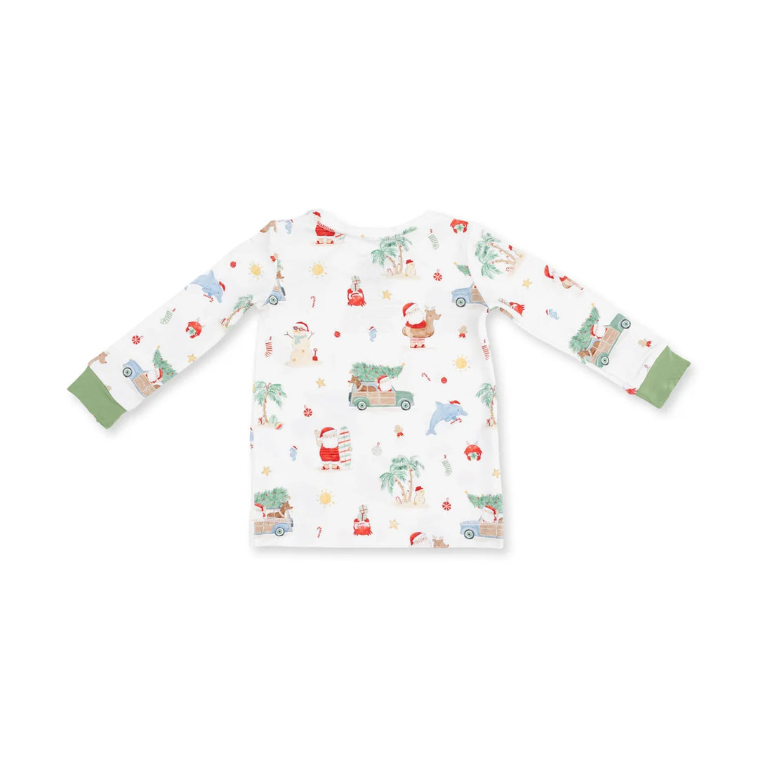 L/S Loungewear Set - Beach Christmas