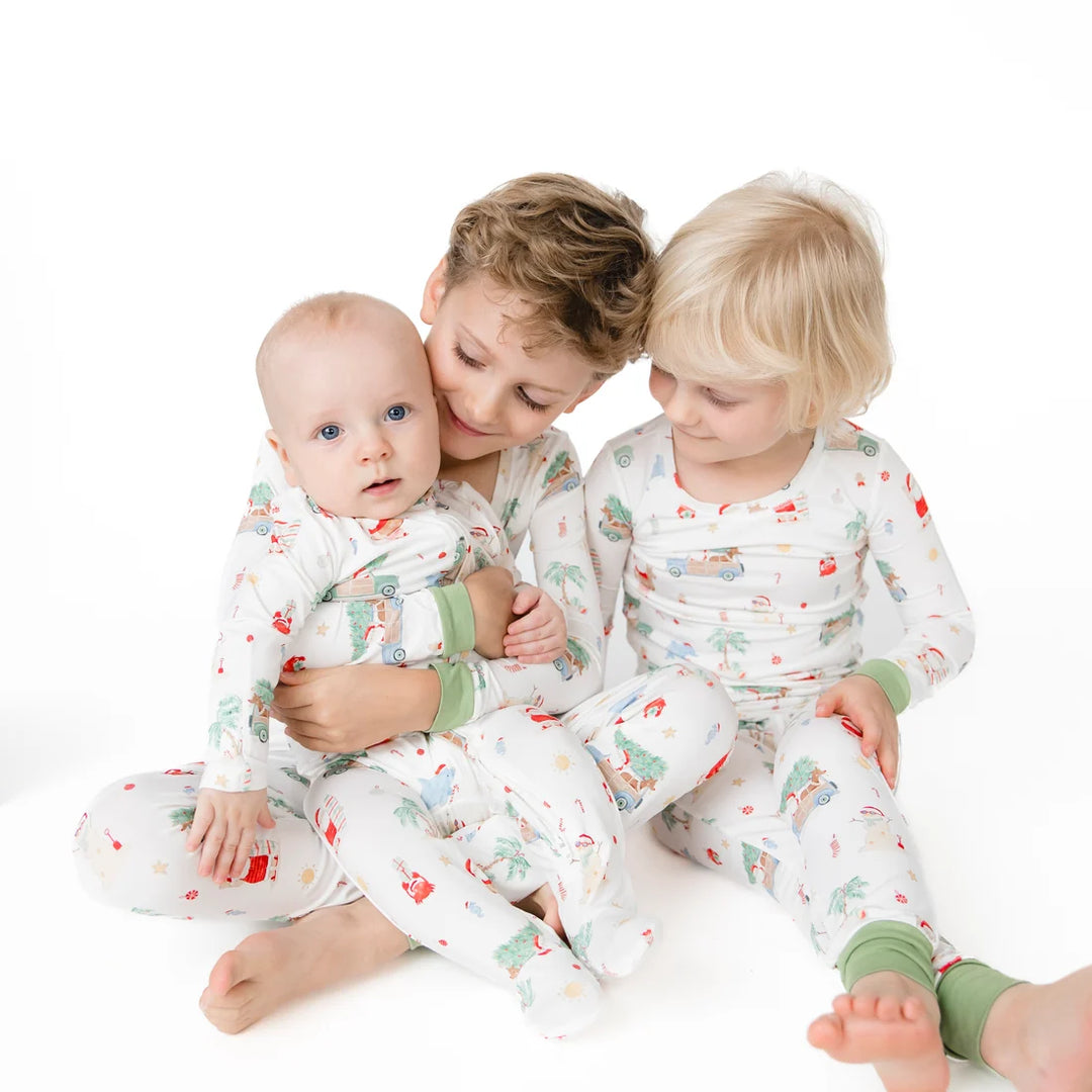L/S Loungewear Set - Beach Christmas
