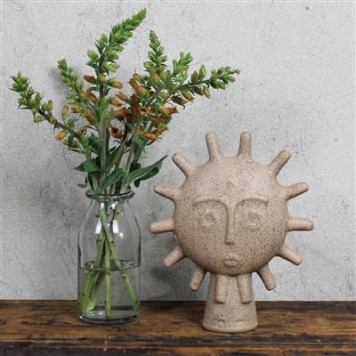 Ceramic Sun Sculpture