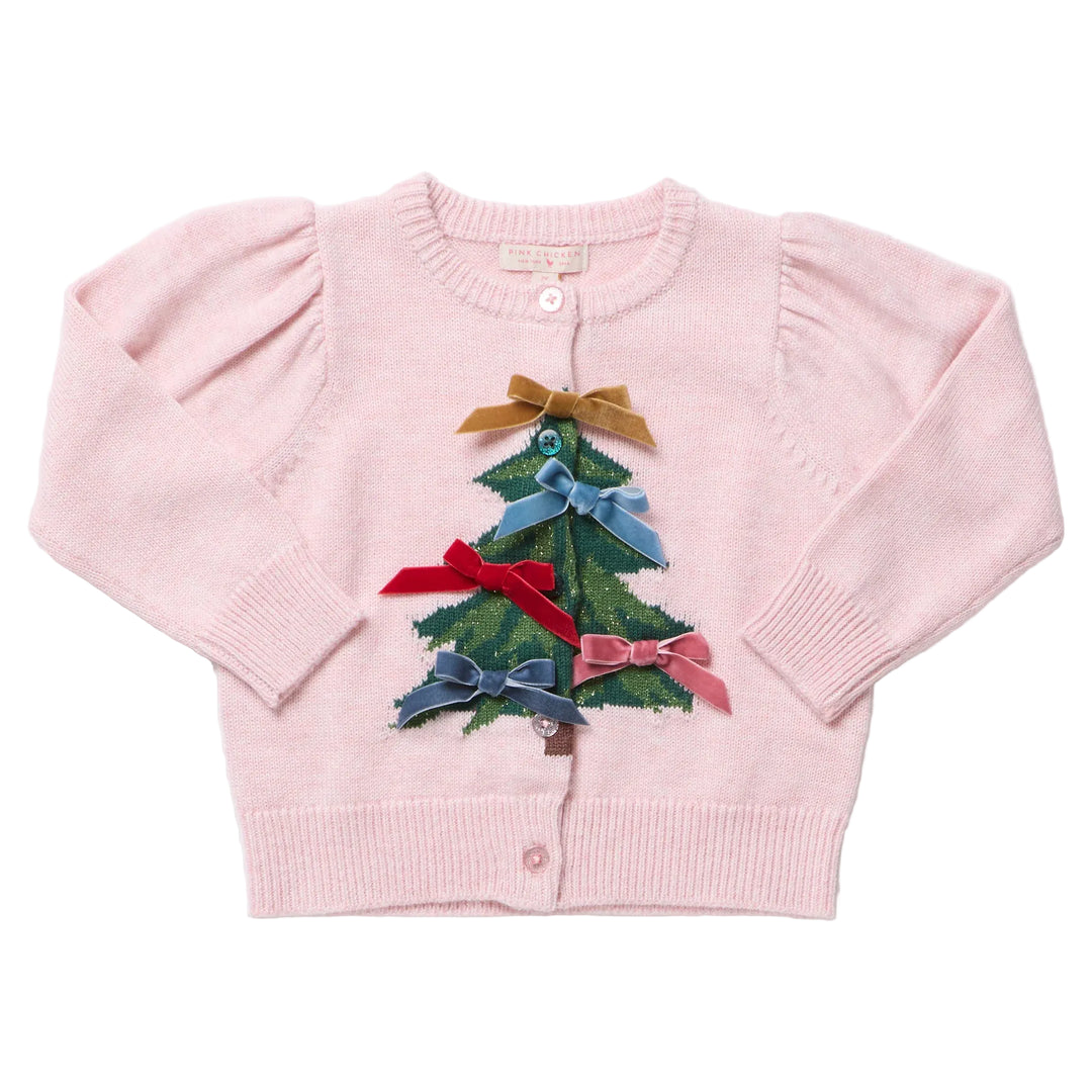 Constance Sweater - Velvet Bows 2Y