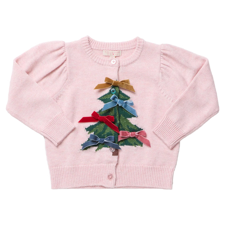 Constance Sweater - Velvet Bows 2Y