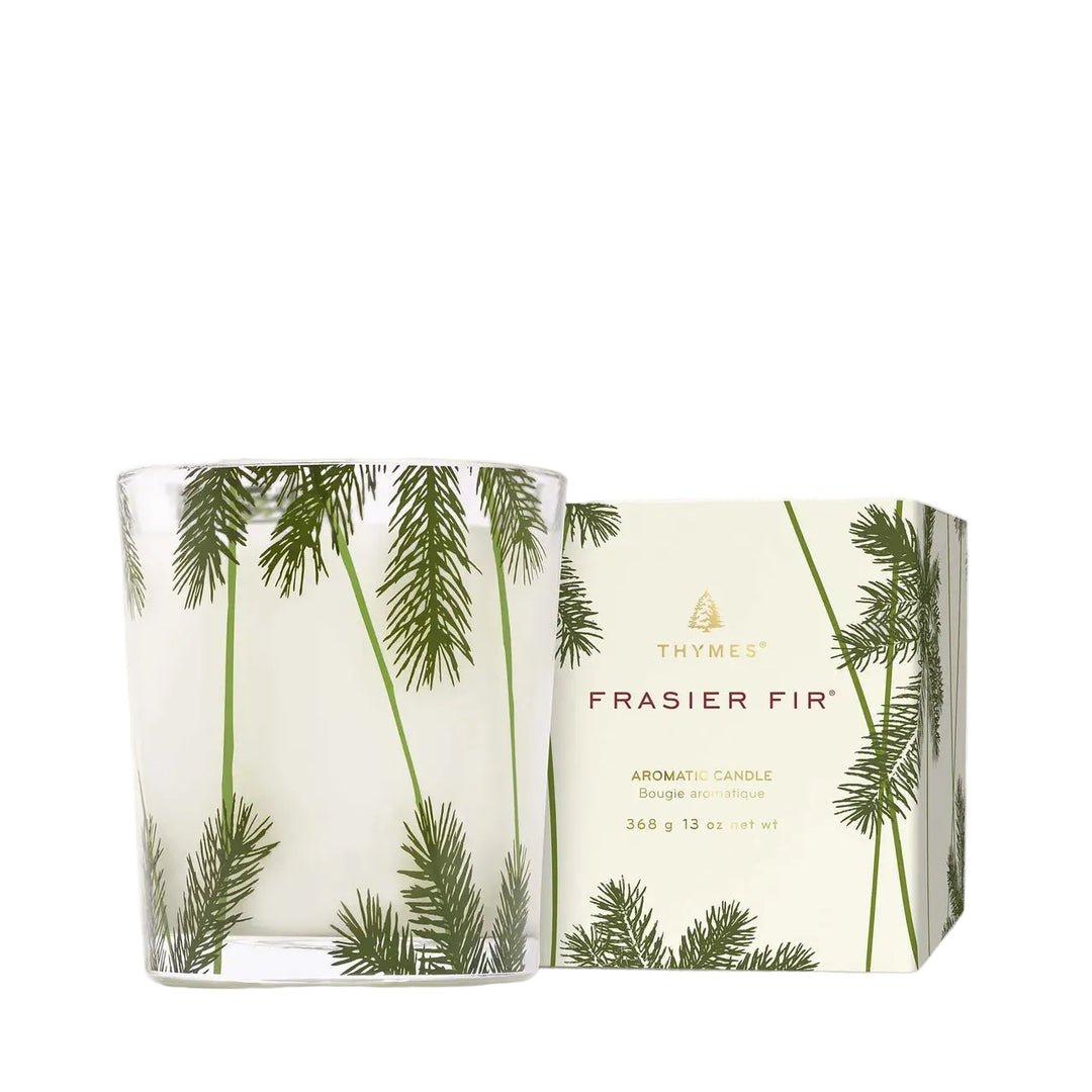 Frasier Fir Green Pine Needle Design Candle 13oz.