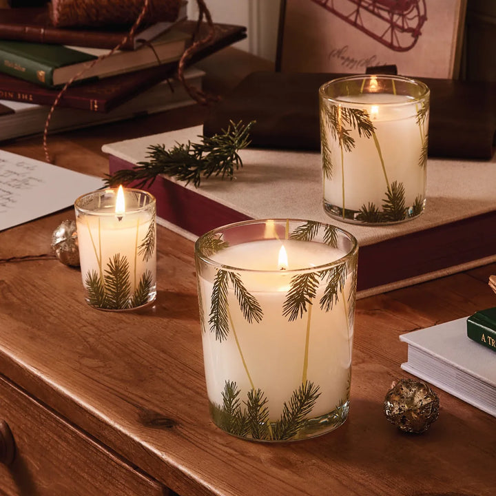 Frasier Fir Green Pine Needle Design Candle 13oz.