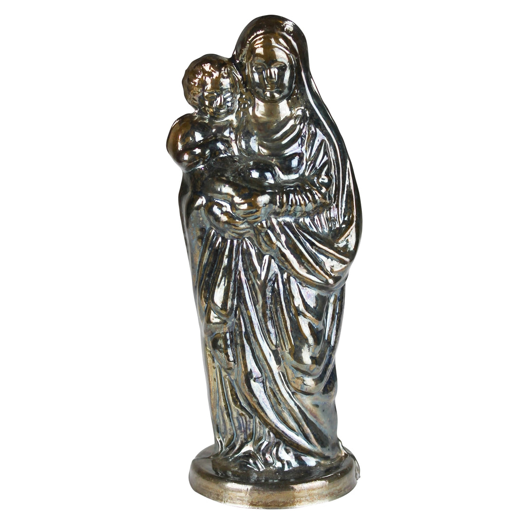 Mercury Glass Madonna and Child