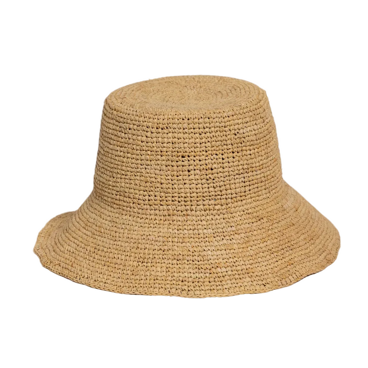 Chic Crochet Bucket-Natural