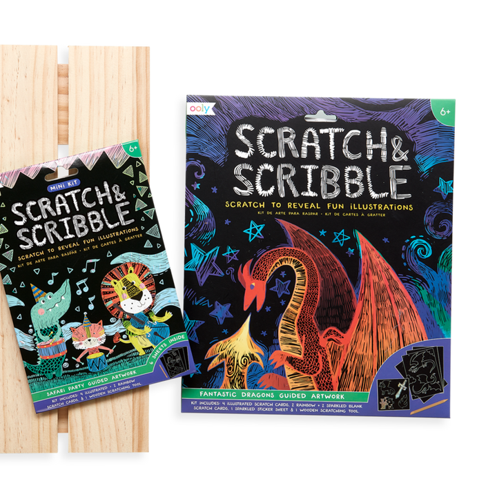 Mini Scratch &amp; Scribble - Safari Party