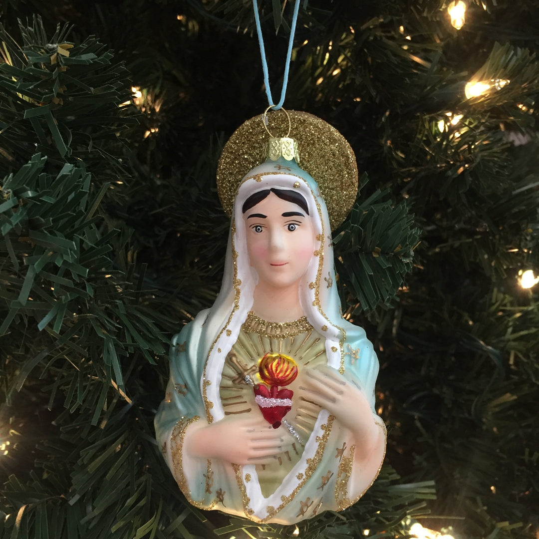 Sacred Heart of Mary Ornament