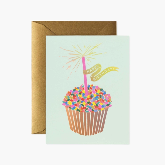 Cupcake Birthday Card