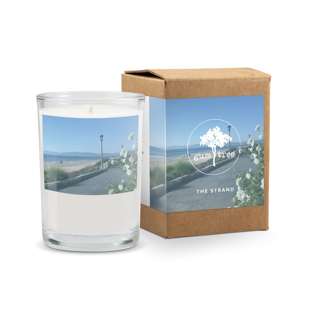 Gum Tree "The Strand" Candle - White Rose &amp; Currant