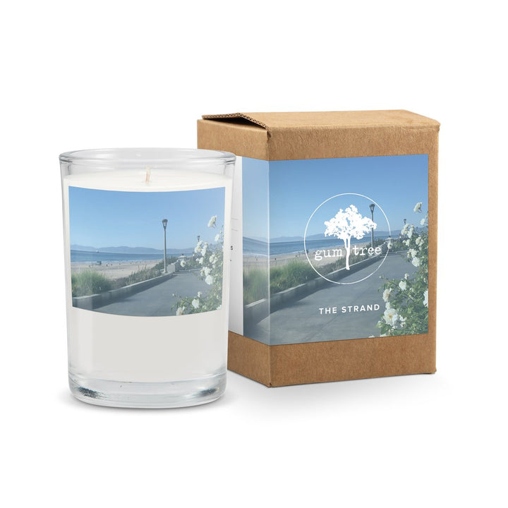 Gum Tree "The Strand" Candle - White Rose &amp; Currant