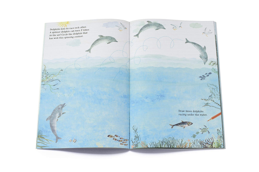 The Big Sticker Book of the Blue
