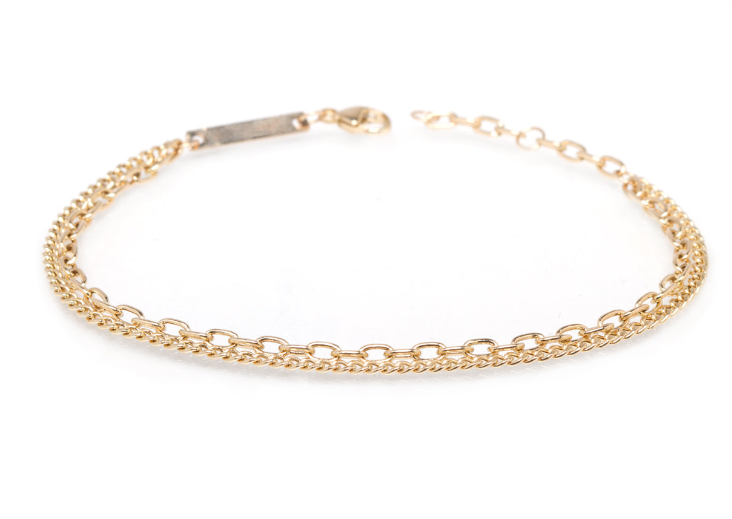 Zoe Chicco Women's Tiny Love Diamond Bracelet