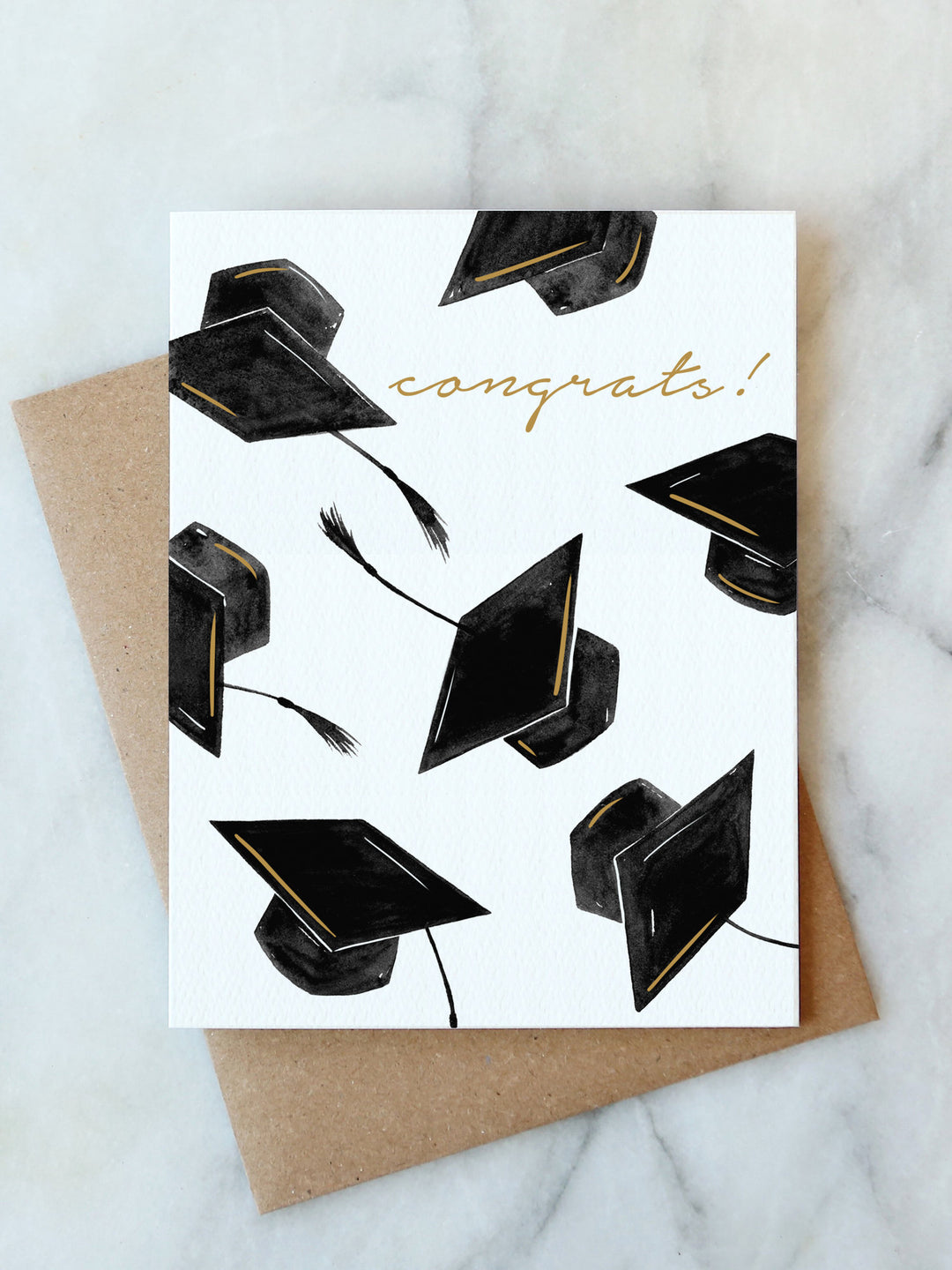 Grad Hats Congrats Card – Gum Tree